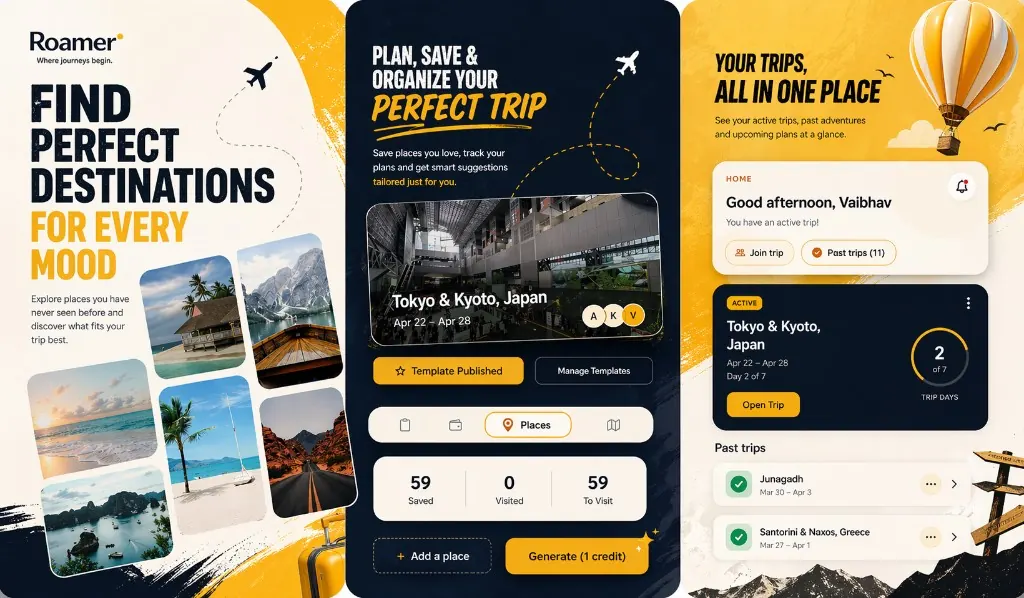 App Store screenshot mockup showing feature-focused marketing copy