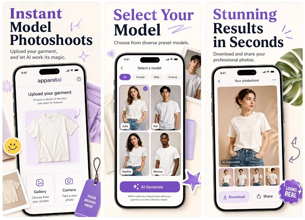 Localized app marketing screenshot concept for store conversion