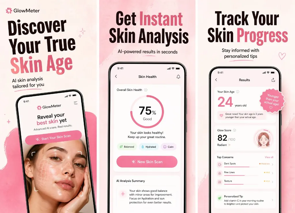 App Store screenshot set with editorial product copy and cohesive layouts